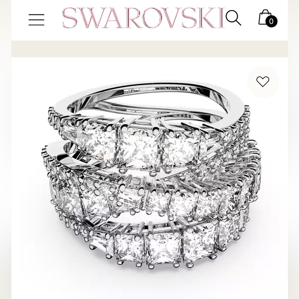 Swarovski Hyperbola Ring